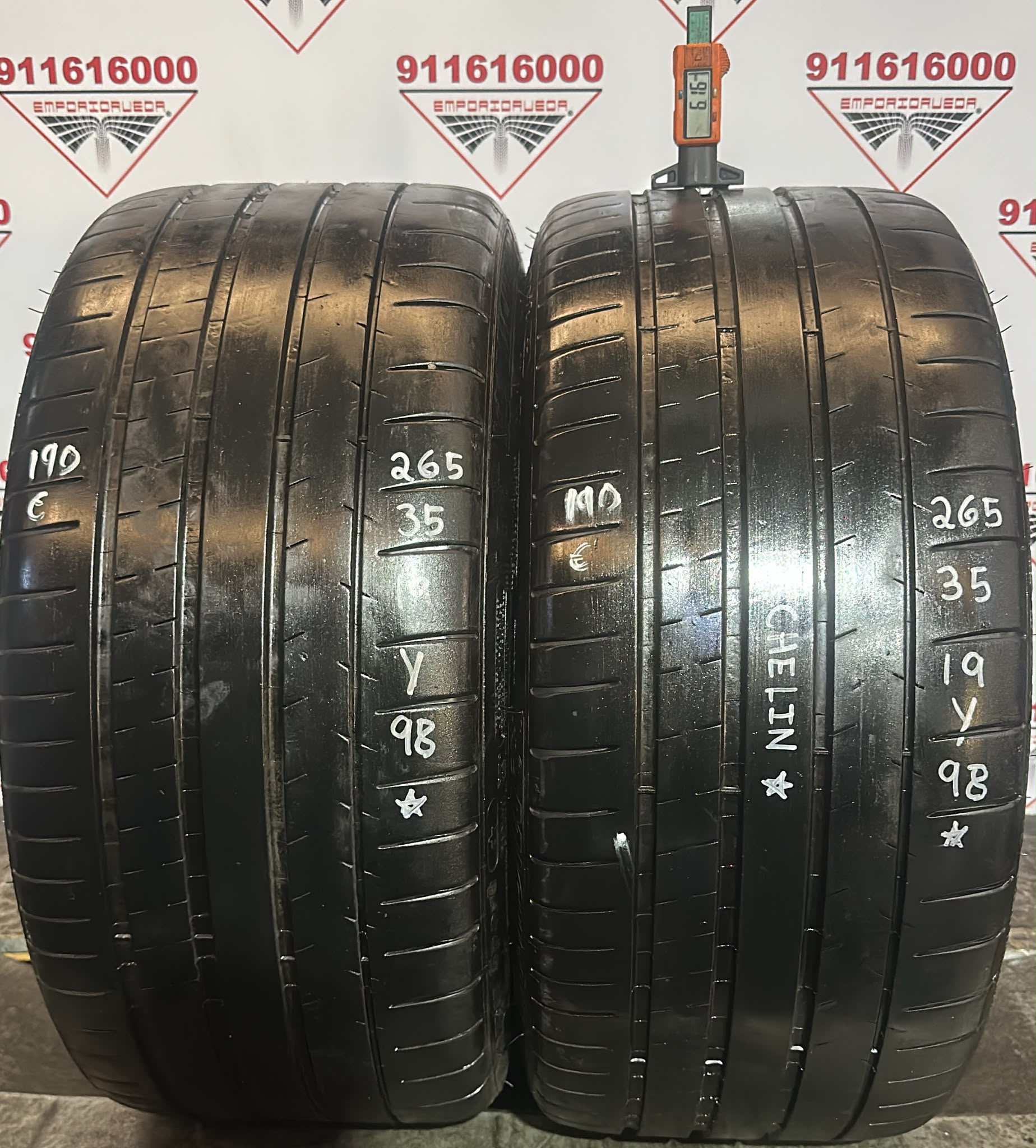 MICHELIN PILOT SUPER SPORT USADO  265/35 R19 98 Y